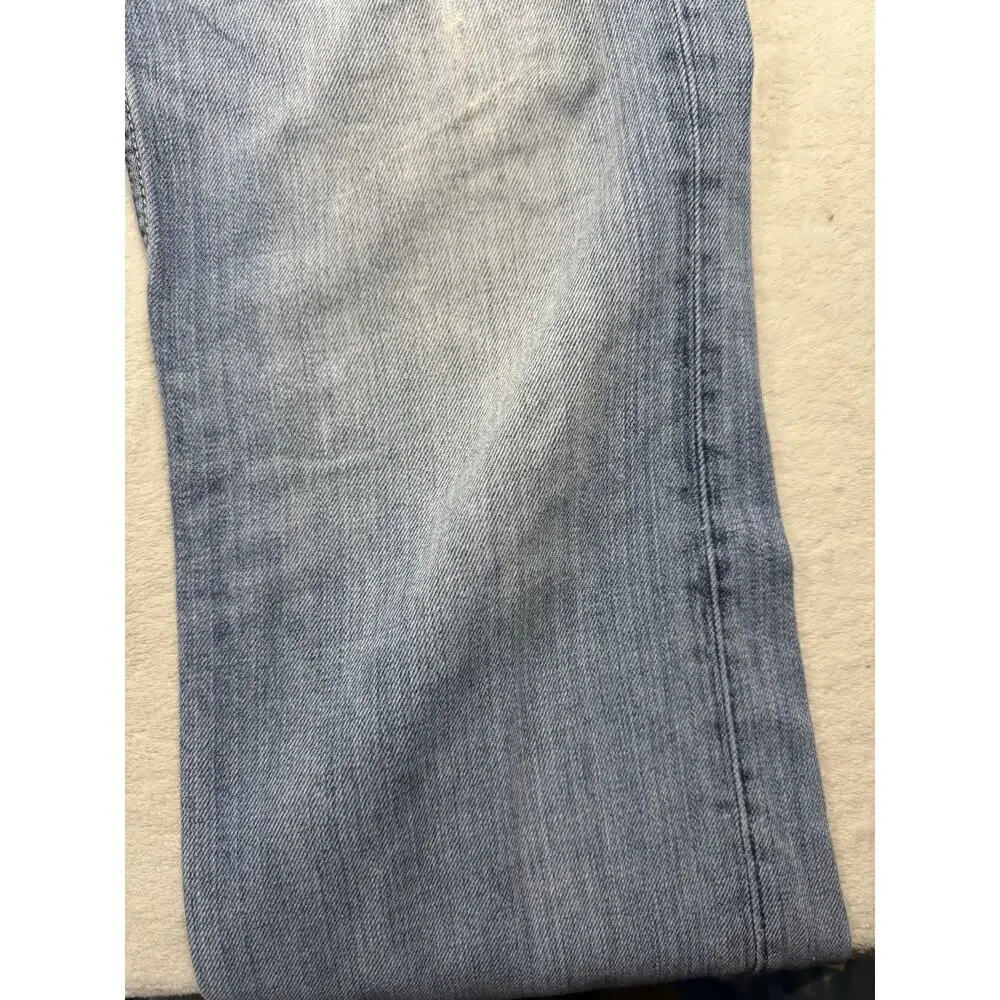 Banana Republic Mens Jeans 33x32 Blue Denim Straight Leg Classic 5 Pocket